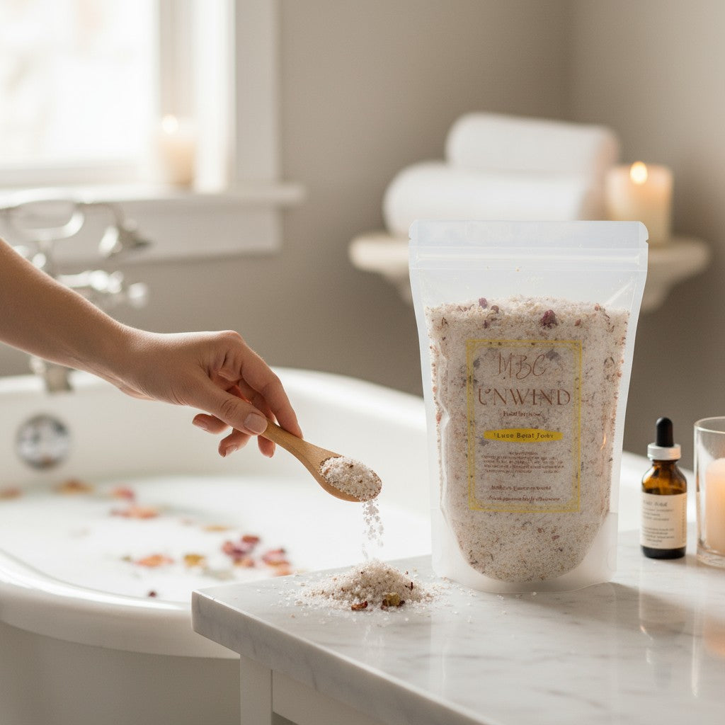 Unwind Bath Soak | Somatic Equilibrium Mineral Ritual
